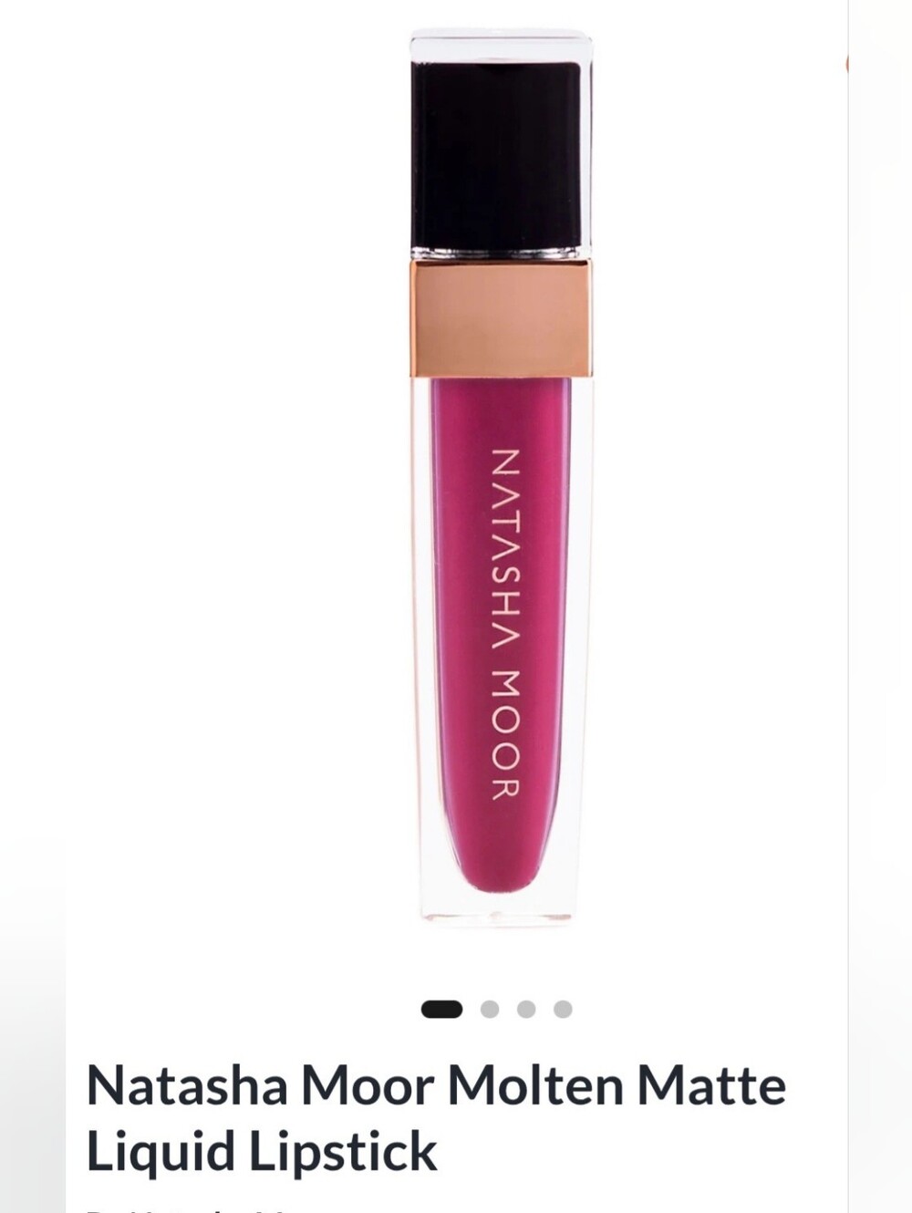 Natasha Couture Molten Matte Liquid Lipstick — Fuchsia Pink
